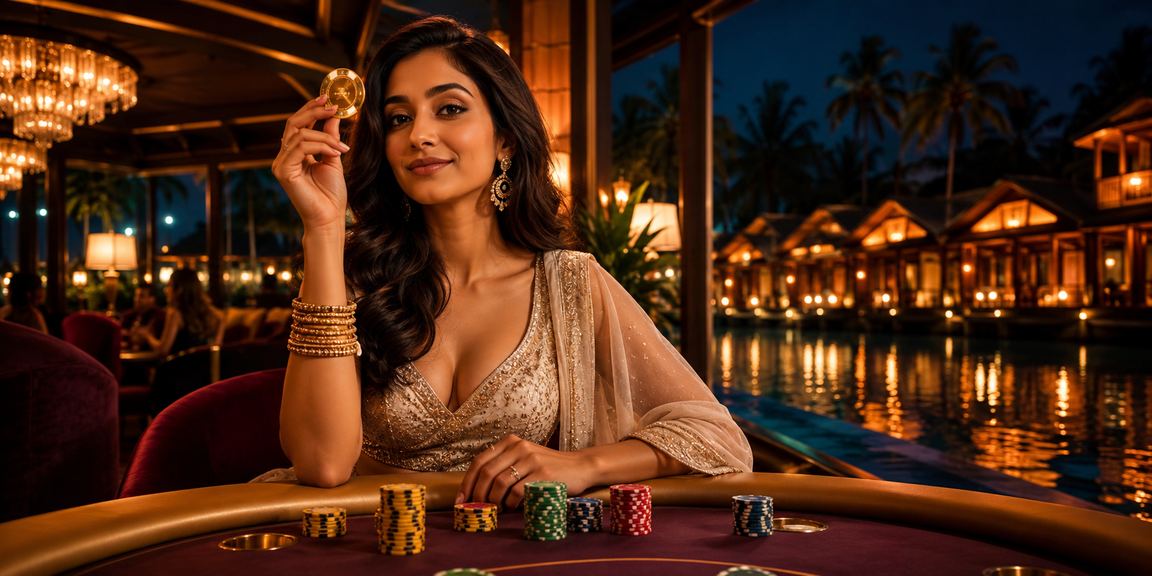 Engaging slot interface with Bollywood theme on mobile device