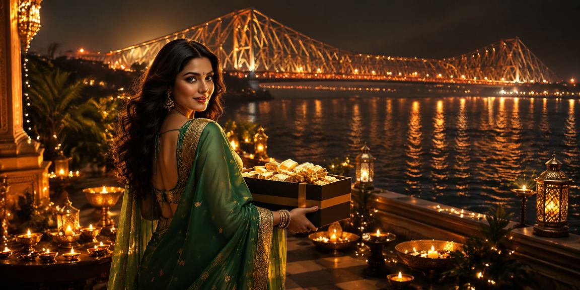 Kolkata entertainment scene with casino and traditional attire