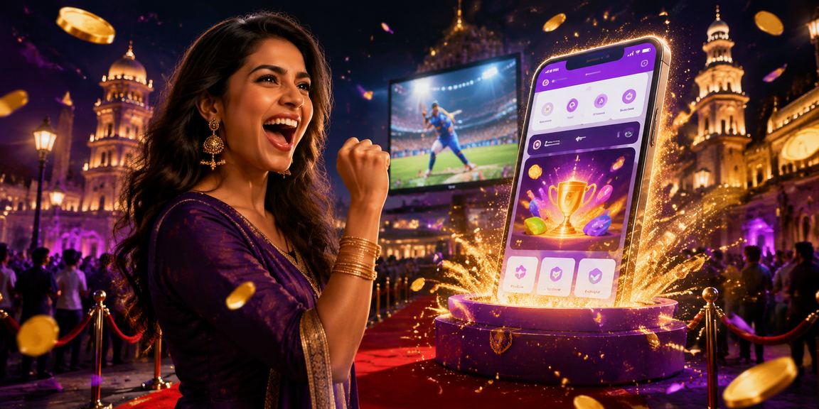 Mobile user playing slot games on smartphone in India